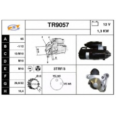 TR9057 SNRA Стартер