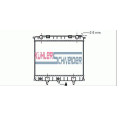 2706001 KUHLER SCHNEIDER Радиатор, охлаждение двигател