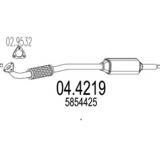 04.4219 MTS Катализатор