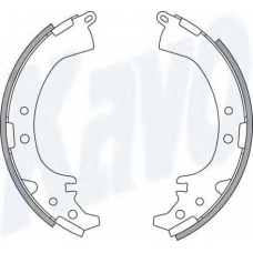 BS-9931 KAVO PARTS Комплект тормозных колодок