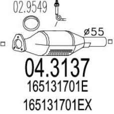 04.3137 MTS Катализатор