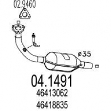 04.1491 MTS Катализатор
