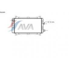 FDA2005 AVA Радиатор, охлаждение двигателя