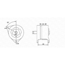 063324318010 MAGNETI MARELLI Генератор