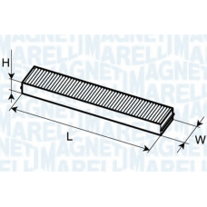 350203063070 MAGNETI MARELLI Фильтр, воздух во внутренном пространстве