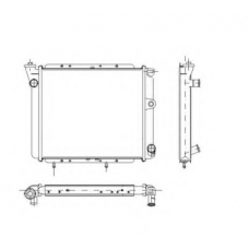 504953 NRF Радиатор, охлаждение двигателя