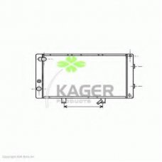 31-1527 KAGER Радиатор, охлаждение двигателя