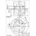 BS 7207 BRECO Тормозной диск