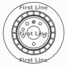 FBD1621 FIRST LINE Тормозной диск