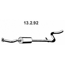 13.2.92 EBERSPACHER Средний глушитель выхлопных газов