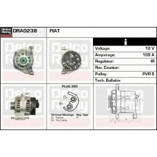 DRA0238 DELCO REMY Генератор