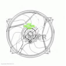 32-2052 KAGER Вентилятор, охлаждение двигателя