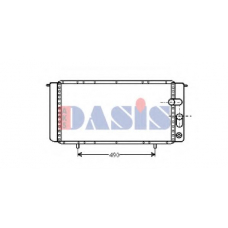 180930N AKS DASIS Радиатор, охлаждение двигателя