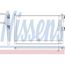 94728 NISSENS Конденсатор, кондиционер