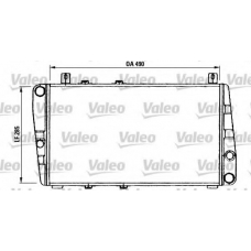 730375 VALEO Радиатор, охлаждение двигателя