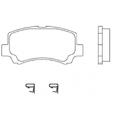 23662 150  1 4 T4067 TEXTAR Колодки тормозные