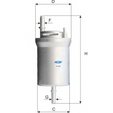 FG 206 Goodwill Топливный фильтр