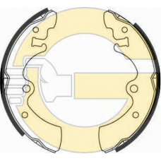 5180969 GIRLING Комплект тормозных колодок
