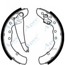 SHU498 APEC Тормозные колодки
