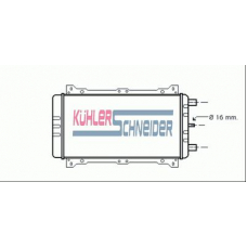 1807801 KUHLER SCHNEIDER Радиатор, охлаждение двигател