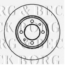 BBD4806 BORG & BECK Тормозной диск