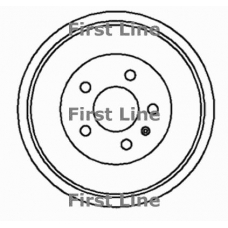 FBR694 FIRST LINE Тормозной барабан