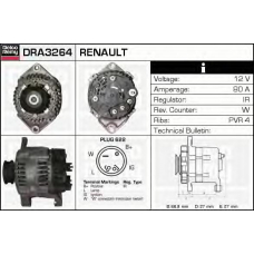 DRA3264 DELCO REMY Генератор