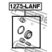 1275-LANF FEBEST Ремкомплект, тормозной суппорт