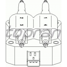 501 401 TOPRAN Катушка зажигания