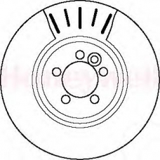 562165B BENDIX Тормозной диск