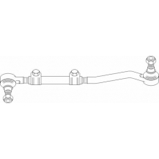5-201 METZGER Поперечная рулевая тяга