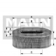 C 3034<br />MANN-FILTER