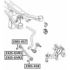 2325-GVR1 ASVA Рычаг независимой подвески колеса, подвеска колеса