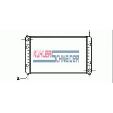 0423201 KUHLER SCHNEIDER Радиатор, охлаждение двигател