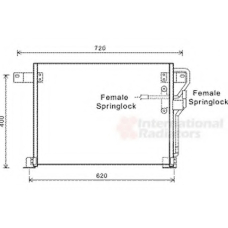 60215051 SCHLIECKMANN Конденсатор, кондиционер