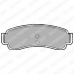 LP806 DELPHI Комплект тормозных колодок, дисковый тормоз