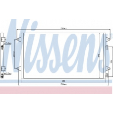 94783 NISSENS Конденсатор, кондиционер