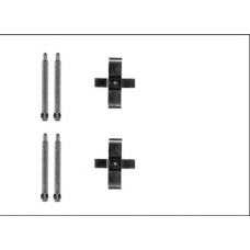 8DZ 355 205-591 HELLA PAGID Комплектующие, колодки дискового тормоза