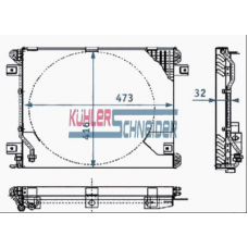 1419501 KUHLER SCHNEIDER Конденсатор, кондиционер