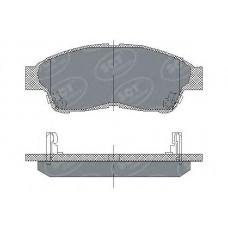 SP 134 SCT Комплект тормозных колодок, дисковый тормоз
