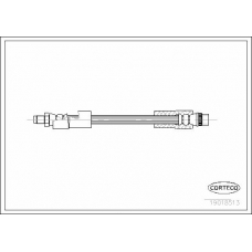 19018513 CORTECO Тормозной шланг