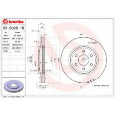 BS 8978 BRECO Тормозной диск