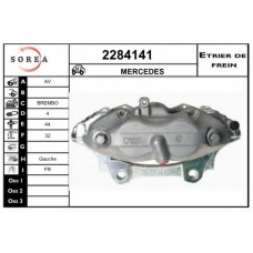 2284141 EAI Тормозной суппорт