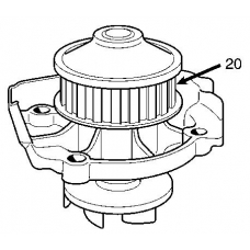 VKPC 82214 SKF Водяной насос