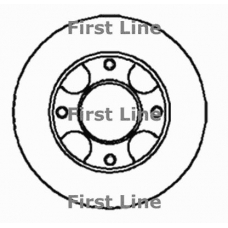FBD186 FIRST LINE Тормозной диск