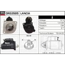DRS3585 DELCO REMY Стартер