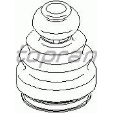 111 774 TOPRAN Пыльник, приводной вал