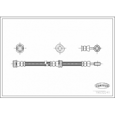 19032241 CORTECO Тормозной шланг