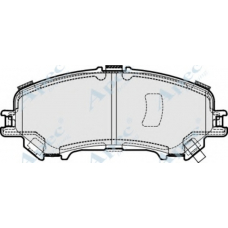 PAD2032 APEC Комплект тормозных колодок, дисковый тормоз