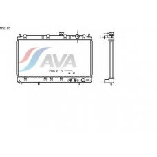 MT2117 AVA Радиатор, охлаждение двигателя